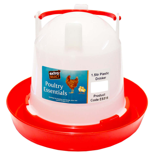 Extra Select Poultry Drinker 1.5 Litre
